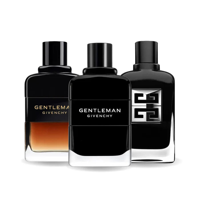Pack de 3 parfums : GENTLEMAN, GENTLEMAN RÉSERVE &amp; GENTLEMAN SOCIETY – 100 ml